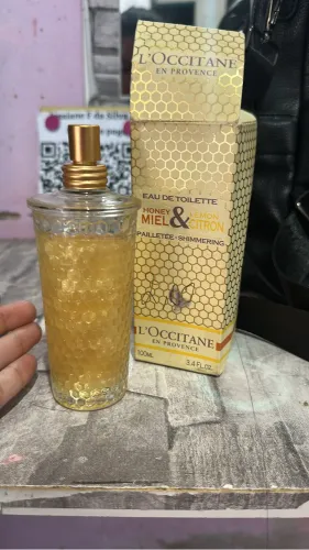 Perfume L'Occitane Honey & Lemon (Miel & Citron) Pailletée Shimmering