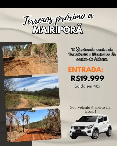 Procurando terreno em Mairiporã? Sua oportunidade em Terra Preta está aqui! Garanta já