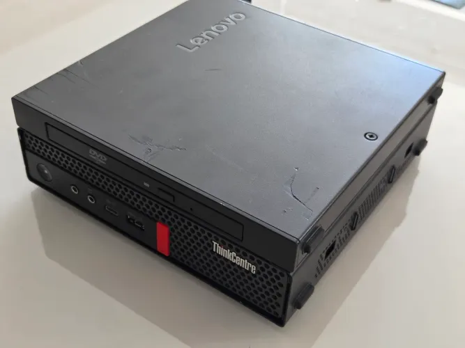 Mini PC Lenovo ThinkCentre M720q Core i3 8100T 4GB RAM + Kit Gravador DVD