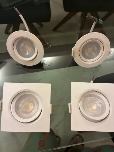 Spots Led Alumínio com pintura eletrostática branco