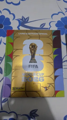 Album dourado copa 2026 completo! E muito novo!