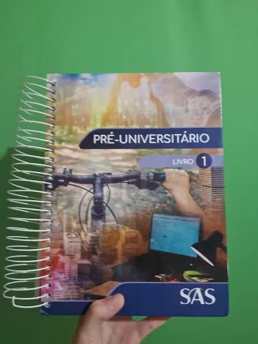 Livro 1 da Coleção Pré-Universitário SAS