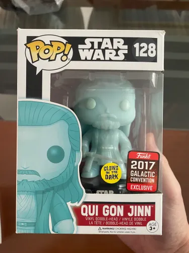 FUNKO POP QUI GON JINN GITD