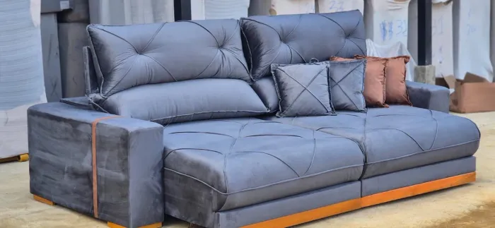 Sofa de luxo 2,90 muito top novo !!