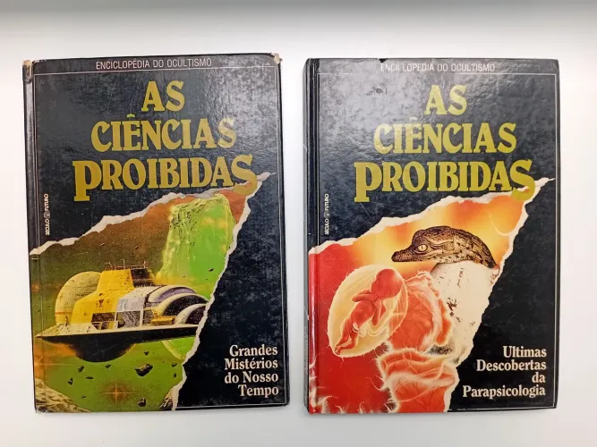 Coleção As ciências proibidas 2 volumes