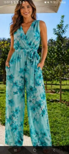 Macacão floral