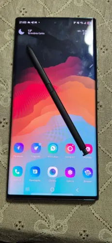 Smartphone s22 ultra verde 12gb ram 256gb