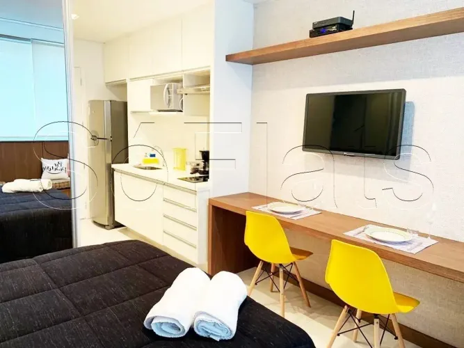 Studio 22m² à venda na Rua Augusta | Próx Paulista, moderno e alta liquidez