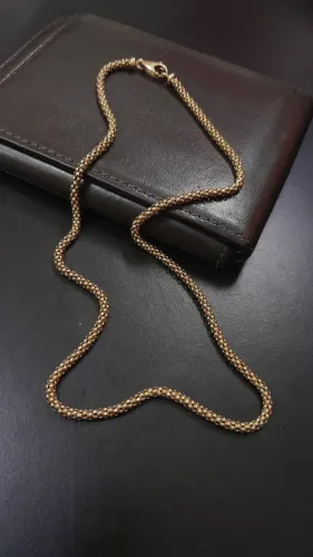 Corrente Royal Beads Ouro 18k