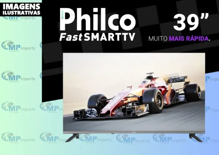 Loja MP Imports: Smart TV 39" Philco Full HD Roku TV Dolby Audio P39CRA
