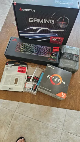 Pc gamer Ryzen 5 e RX 580