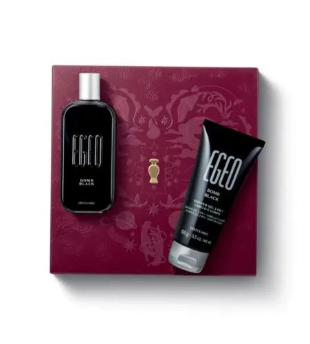 Kit Egeo Bomb Black O Boticário 