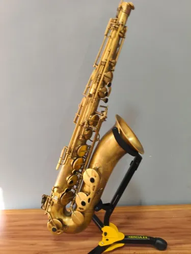 Saxofone Tenor Sib Galasso Vintage - Década de 1960 - Recém-Revisado