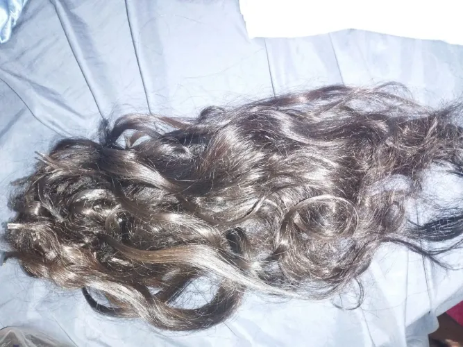 mega hair cabelo humano castanho 