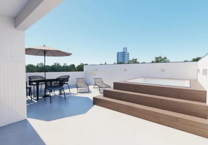 Apartamento Garden em Balneário Caravelas frente mar