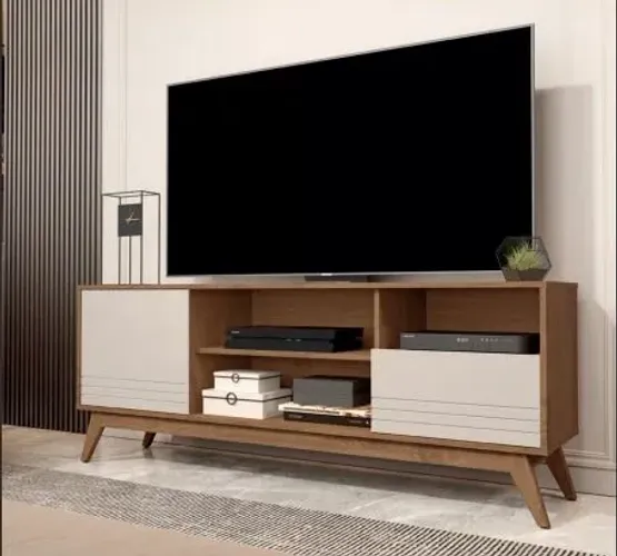 RACK KAIRO WOOD PARA TV DE ATÉ 55p