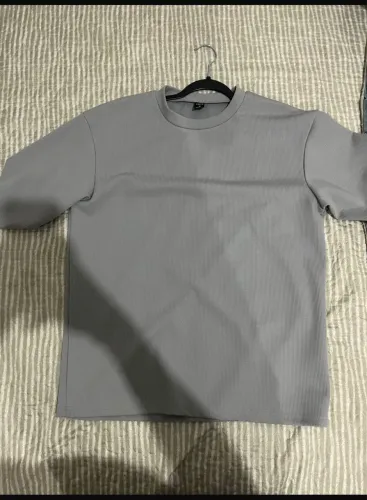 camisa cinza oversized manfinty 