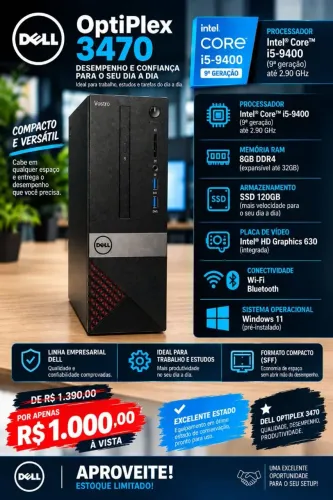 Computador Dell Vostro i5 9th