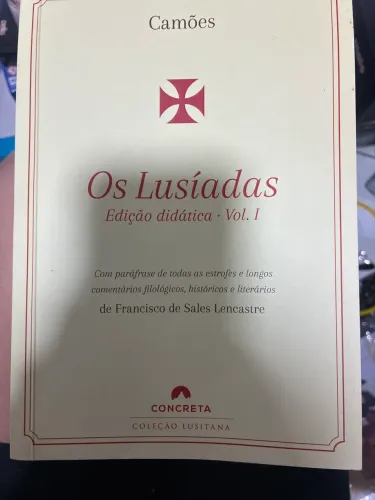 Os Lusíadas edição didática vol 1 e 2