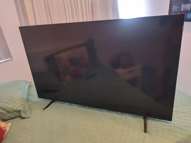Smart TV 55" TCL QLED Premium 4K - Estado de Nova!