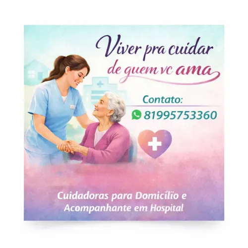 Cuidador(a) e Acompanhante Hospitalar em Recife