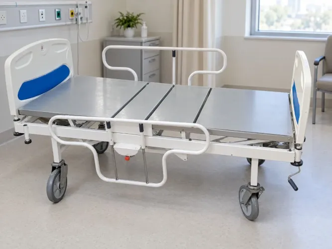 Cama Hospitalar Manual em Promoção!!!