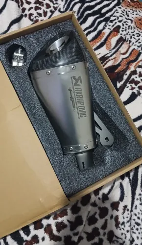 Escape ponteira esportiva bmw s1000rr e outras 51mm em inox