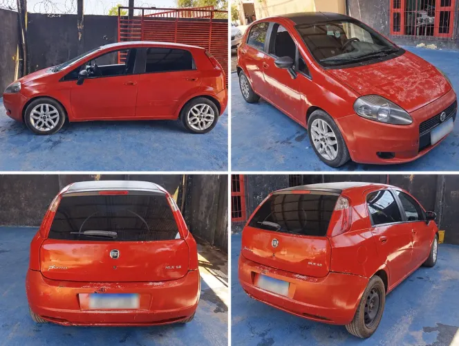 Fiat Punto HLX 1.8 Flex 8V 5P 2008