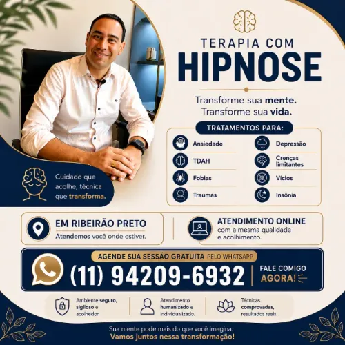 Hipnoterapia em Ribeirão Preto | Atendimento Online