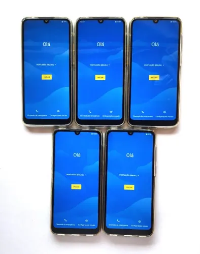 5 Smartphones Multilaser G3 Funcionando Bateria Boa