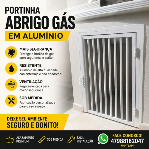 Portinhas Abrigo Gás 