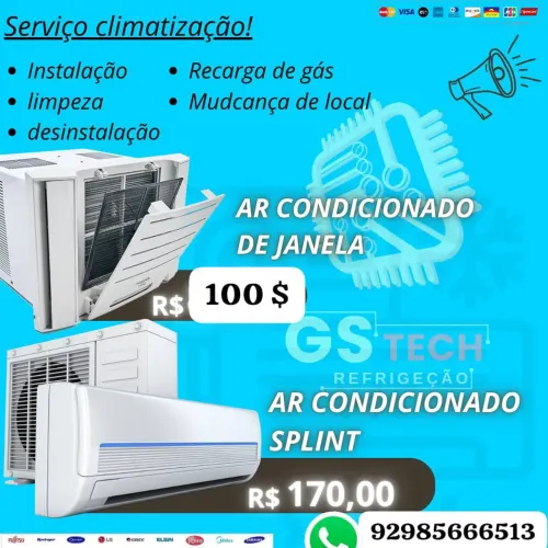 Reparo e manutenção em ar condicionados !