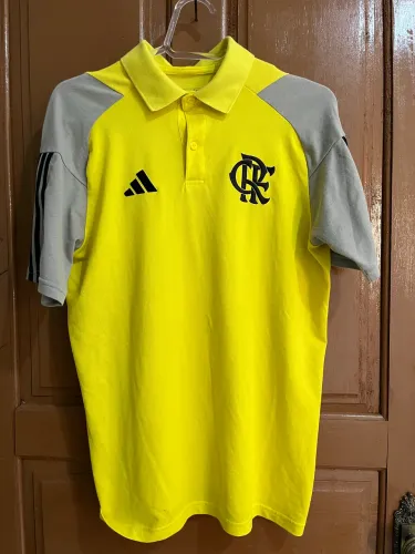 Camisa flamengo polo amarela original 