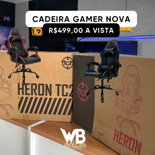 Cadeira Gamer Heron Lacrada 