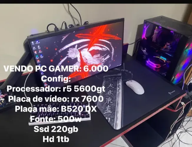 PC GAMER RX 7600