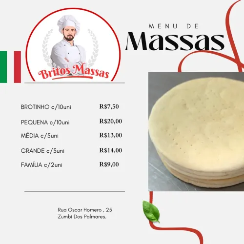 Massas de pizza