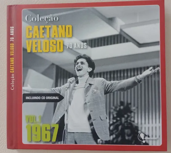 CD/LIVRETO CAETANO VELOSO 1967 COLEÇÃO FOLHA VOLUME 1
