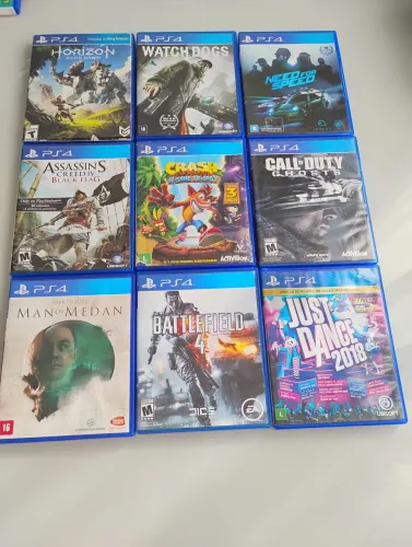 Lote jogos Ps4