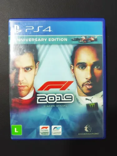 F1 2019 ANNIVERSARY EDITION PS4 ORIGINAL - JOGO DE CORRIDA FÓRMULA 1