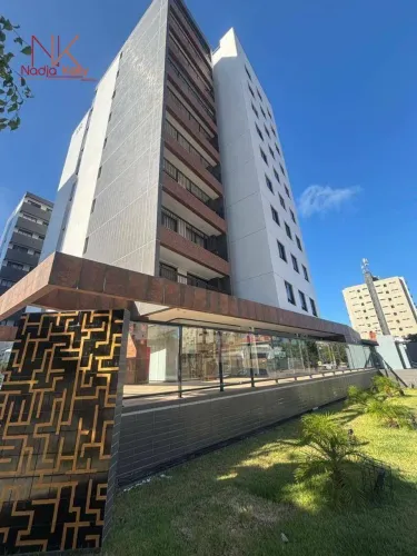 Flat com 1 dormitório para alugar, 40 m² por R$ 3.500,00/mês - Manaíra - João Pessoa/PB