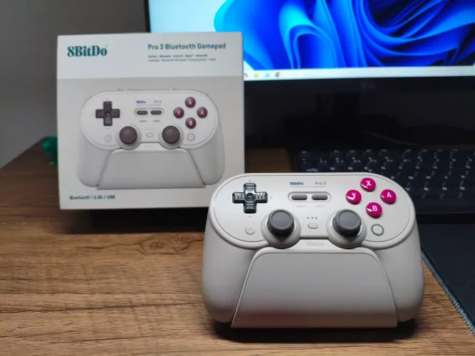 Controle Gamer 8BitDo Pro 3 Novo