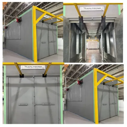CABINE E ESTUFA PARA PINTURA ELETROSTÁTICA - Aplitecno