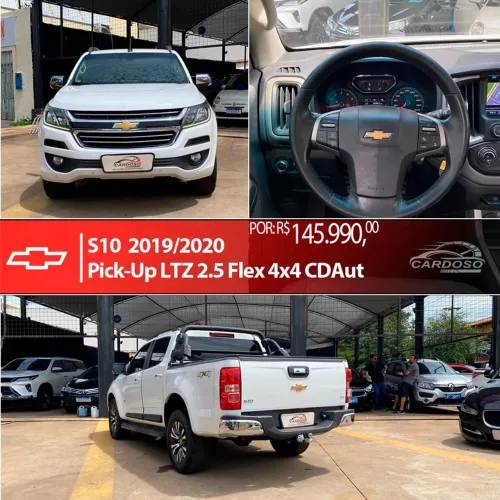 Chevrolet S10 Pick-up LTZ 2.5 Flex 4X4 CD Aut. 2020