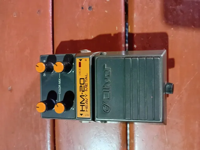 Pedal de guitarra.