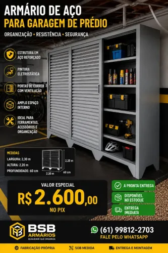 Armários BSB organize sua bagunça casa e prédios