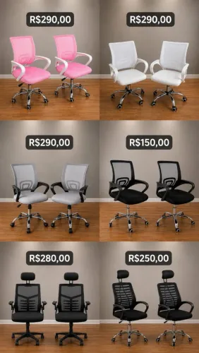 Cadeiras de Escritório NOVAS PROMOÇÃO