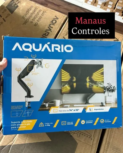 Suporte de Monitor Articulado VESA 100x100 ( Promoção )