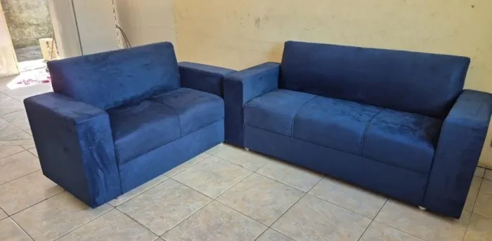 Conjunto Sofá 2 e 3 lugares Brenda! Pronta Entrega!