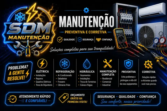 Eletricista e manutenção em geral