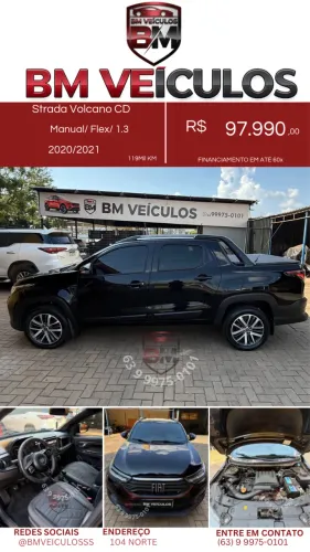 Fiat Strada Volcano 1.3 Flex 8V CD 2021